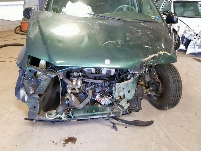 2B4FP25B7VR285804 - 1997 DODGE CARAVAN GREEN photo 7