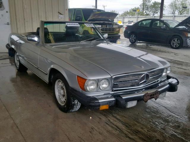 WDBBA45A0EA003432 - 1984 MERCEDES-BENZ 380 SL SILVER photo 1