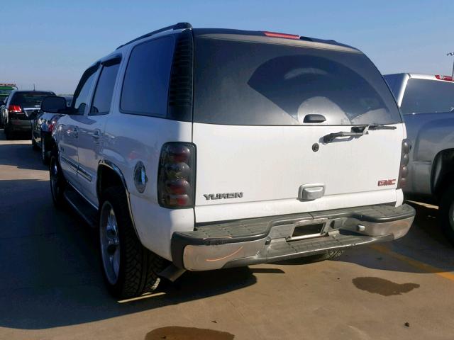 1GKEC13Z34J262418 - 2004 GMC YUKON WHITE photo 3