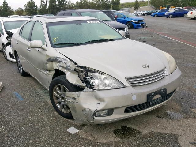 JTHBF30GX30138802 - 2003 LEXUS ES 300 SILVER photo 1