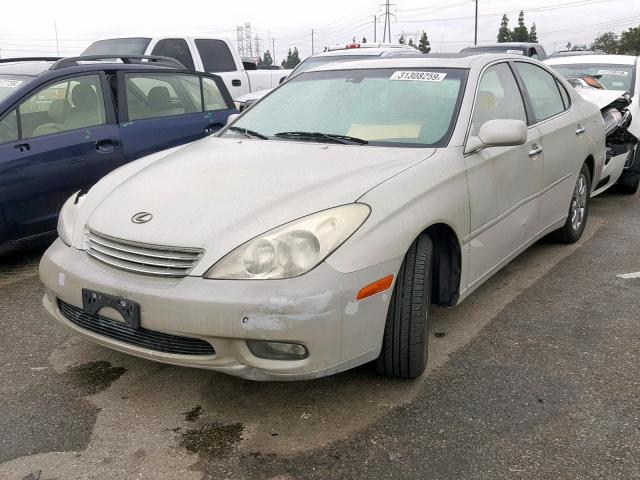 JTHBF30GX30138802 - 2003 LEXUS ES 300 SILVER photo 2