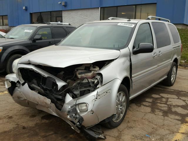 5GADV33L36D147474 - 2006 BUICK TERRAZA CX SILVER photo 2