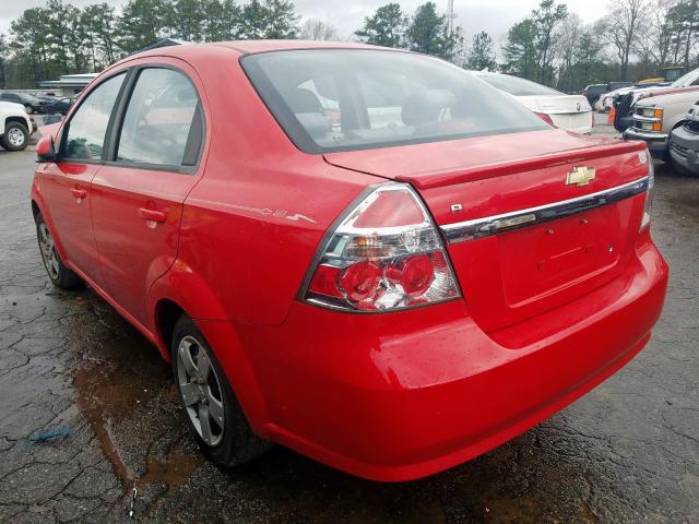 KL1TD5DE7AB080706 - 2010 CHEVROLET AVEO LS  photo 3