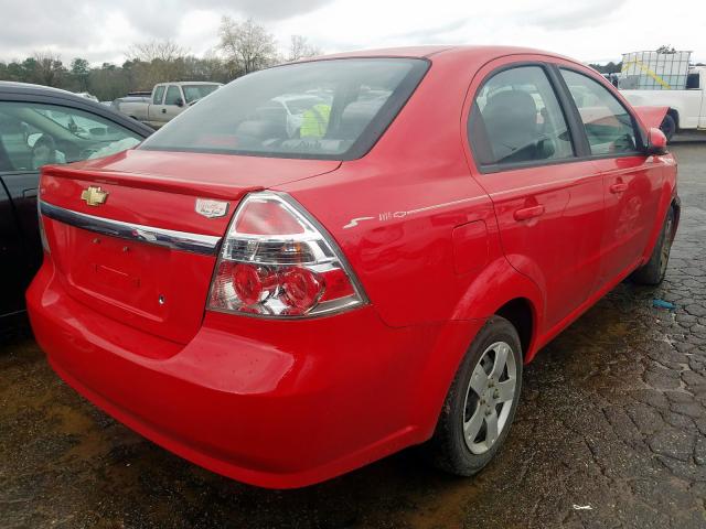 KL1TD5DE7AB080706 - 2010 CHEVROLET AVEO LS  photo 4