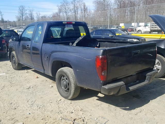 1GCCS199888101797 - 2008 CHEVROLET COLORADO BLUE photo 3