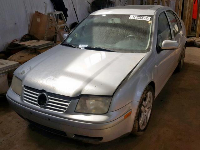 3VWSE29M53M046269 - 2003 VOLKSWAGEN JETTA GLS SILVER photo 2