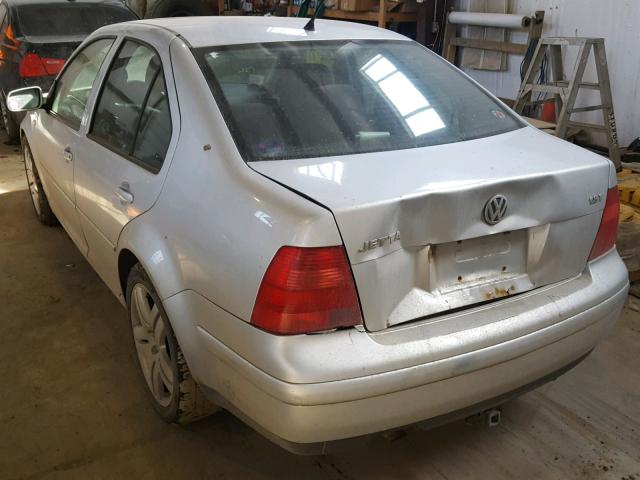 3VWSE29M53M046269 - 2003 VOLKSWAGEN JETTA GLS SILVER photo 3