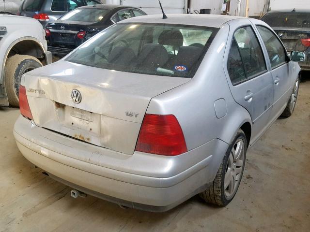 3VWSE29M53M046269 - 2003 VOLKSWAGEN JETTA GLS SILVER photo 4