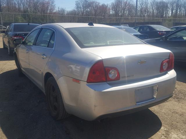 1G1ZD5E06CF134314 - 2012 CHEVROLET MALIBU 2LT SILVER photo 3