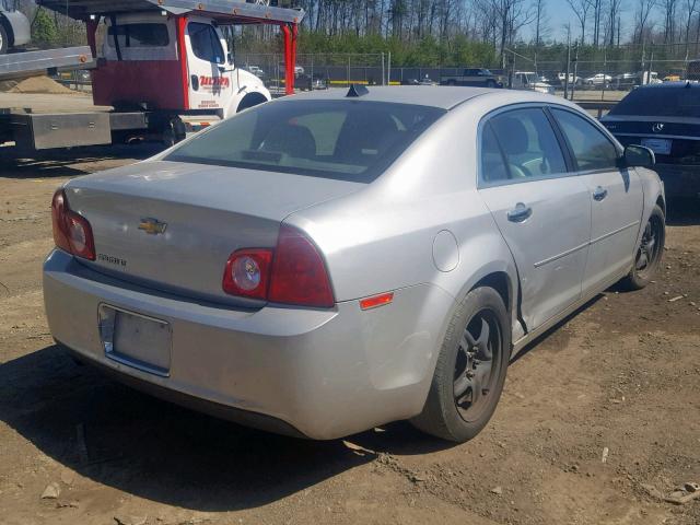 1G1ZD5E06CF134314 - 2012 CHEVROLET MALIBU 2LT SILVER photo 4