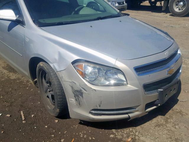 1G1ZD5E06CF134314 - 2012 CHEVROLET MALIBU 2LT SILVER photo 9