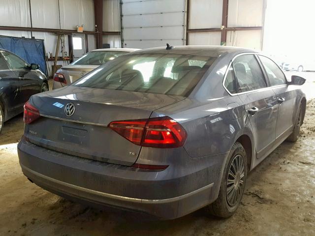 1VWAT7A3XHC045743 - 2017 VOLKSWAGEN PASSAT S SILVER photo 4