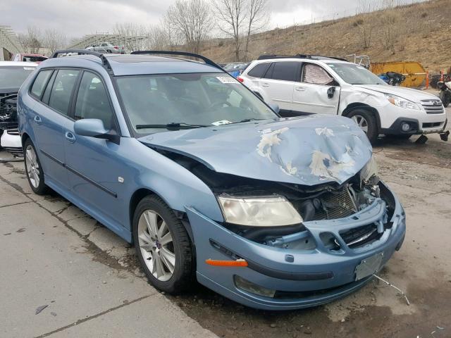 YS3FD59Y971126522 - 2007 SAAB 9-3 2.0T BLUE photo 1