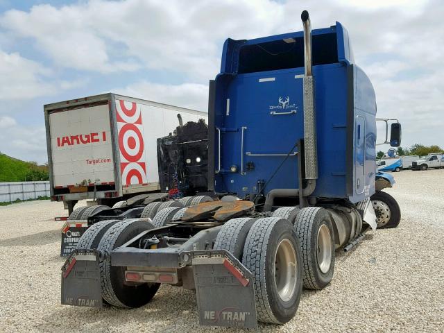 1XPHD49XXCD145234 - 2012 PETERBILT 386 BLUE photo 4