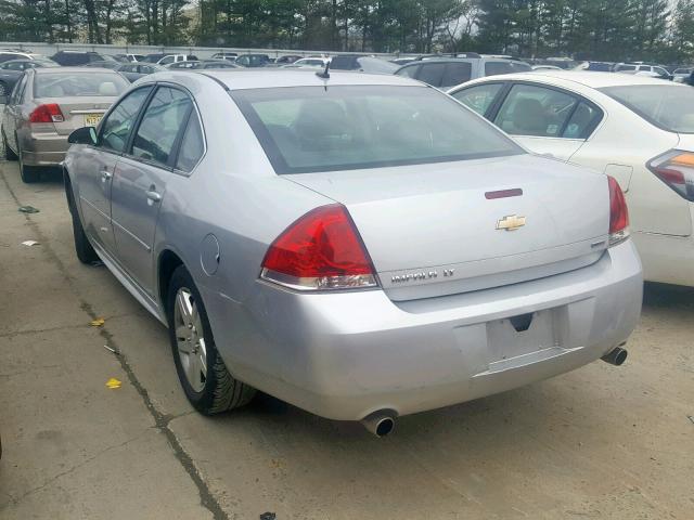 2G1WB5E32E1157148 - 2014 CHEVROLET IMPALA LIM SILVER photo 3