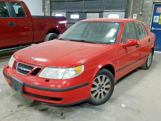 YS3EB49E033006897 - 2003 SAAB 9-5 LINEAR RED photo 2