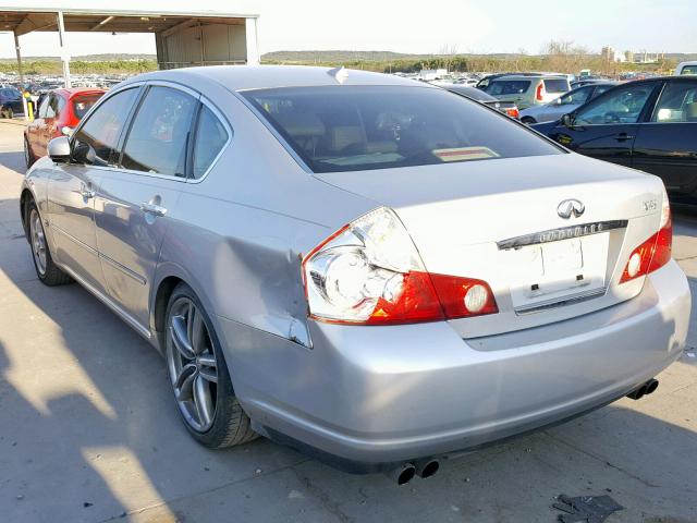 JNKBY01EX6M204266 - 2006 INFINITI M45 BASE SILVER photo 3