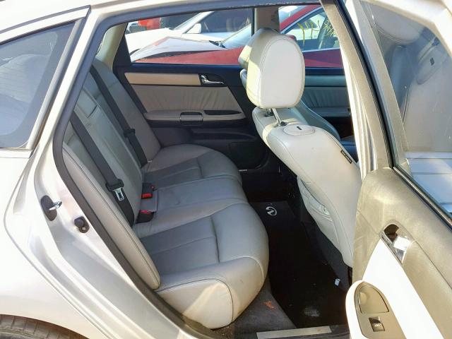 JNKBY01EX6M204266 - 2006 INFINITI M45 BASE SILVER photo 6