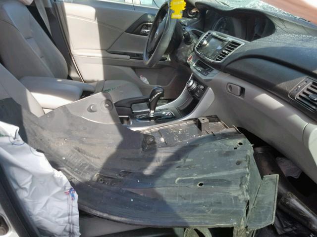 1HGCR2F87EA300519 - 2014 HONDA ACCORD EXL SILVER photo 5