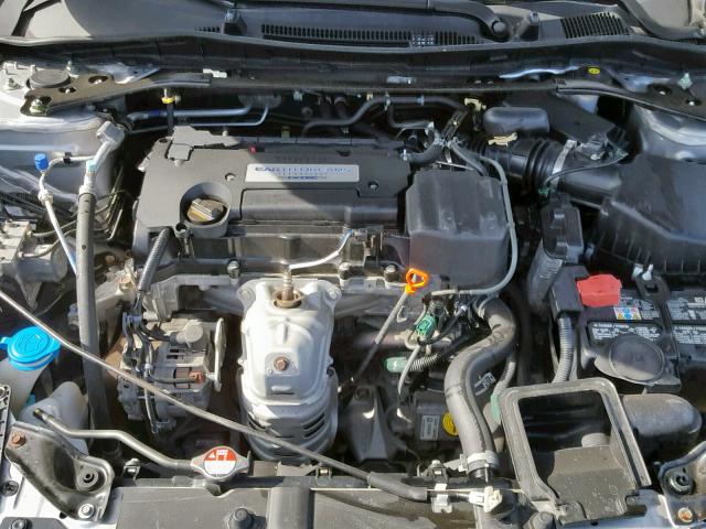 1HGCR2F87EA300519 - 2014 HONDA ACCORD EXL SILVER photo 7