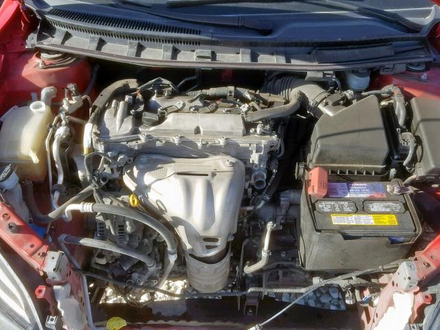 JTKJF5C78E3087430 - 2014 TOYOTA SCION TC წითელი ფოტო 7