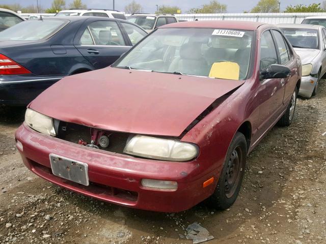 1N4BU31D8TC179798 - 1996 NISSAN ALTIMA XE BURGUNDY photo 1