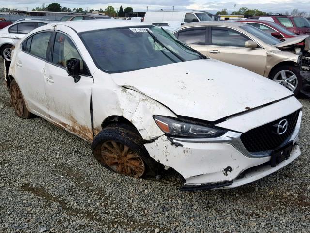 JM1GL1UM8J1308778 - 2018 MAZDA 6 SPORT WHITE photo 1