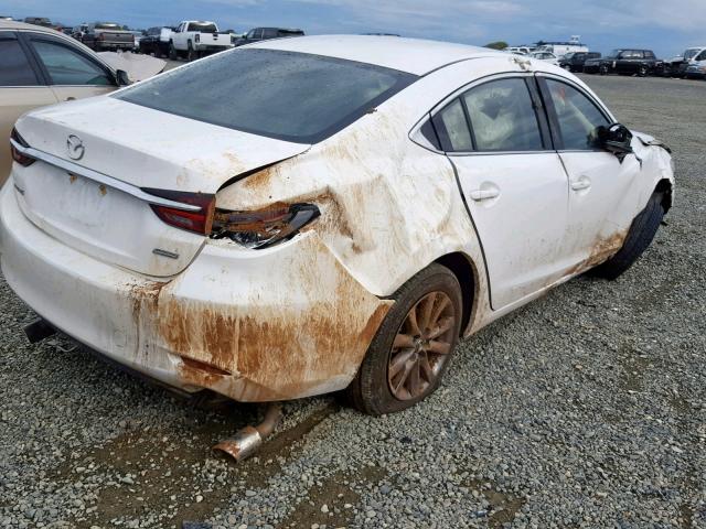 JM1GL1UM8J1308778 - 2018 MAZDA 6 SPORT WHITE photo 4