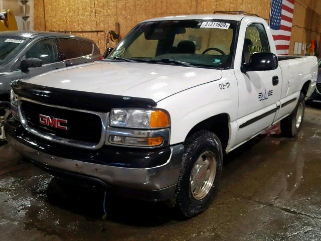 1GTEK14W4XE517366 - 1999 GMC NEW SIERRA WHITE photo 2