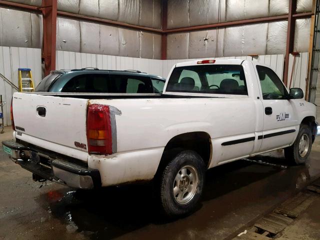 1GTEK14W4XE517366 - 1999 GMC NEW SIERRA WHITE photo 4