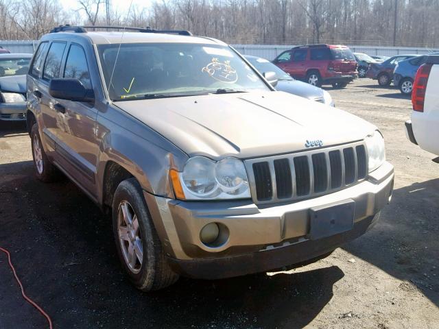 1J4HR48N75C722551 - 2005 JEEP GRAND CHER GOLD photo 1