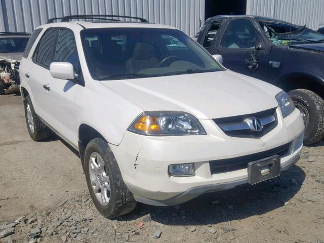 2HNYD188X5H523109 - 2005 ACURA MDX TOURIN WHITE photo 1