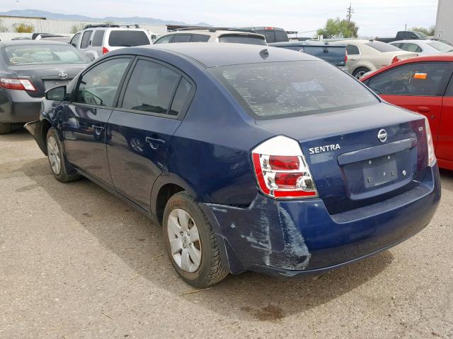 3N1AB61E59L640767 - 2009 NISSAN SENTRA 2.0 BLUE photo 3