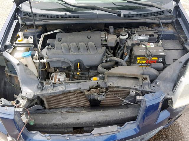 3N1AB61E59L640767 - 2009 NISSAN SENTRA 2.0 BLUE photo 7