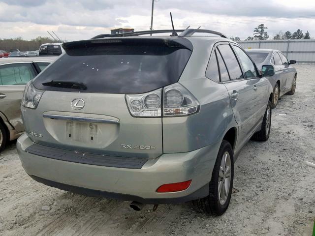 JTJHW31U260045080 - 2006 LEXUS RX 400 GOLD photo 4