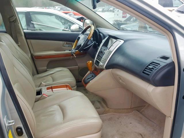 JTJHW31U260045080 - 2006 LEXUS RX 400 GOLD photo 5