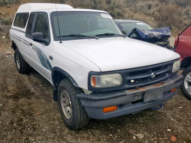 4F4CR17XXSTM12754 - 1995 MAZDA B4000 CAB WHITE photo 1