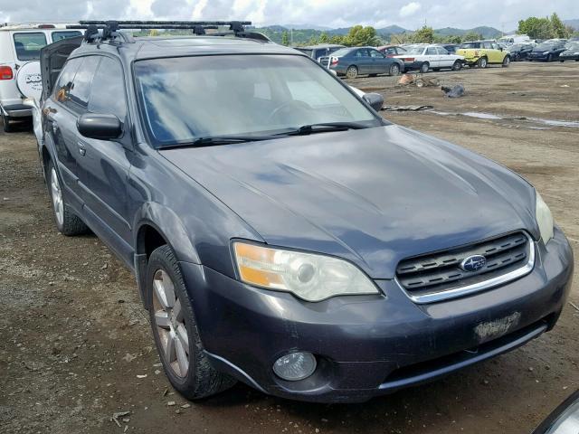 4S4BP62C477317713 - 2007 SUBARU OUTBACK OU CHARCOAL photo 1