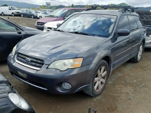 4S4BP62C477317713 - 2007 SUBARU OUTBACK OU CHARCOAL photo 2