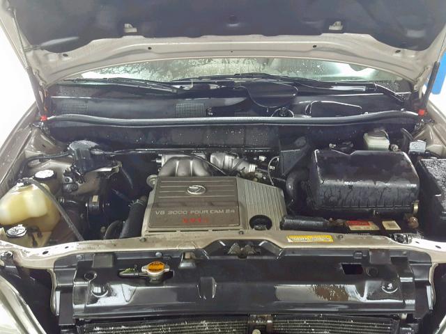 JT6GF10U9X0028497 - 1999 LEXUS RX 300 TAN photo 7