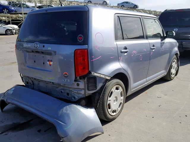 JTLZE4FE9A1117675 - 2010 TOYOTA SCION XB 蓝色 照片 4