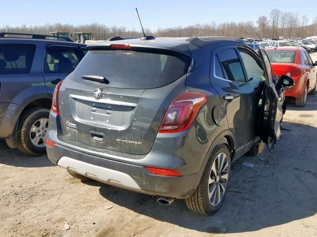 KL4CJBSB6JB606679 - 2018 BUICK ENCORE PRE GRAY photo 4