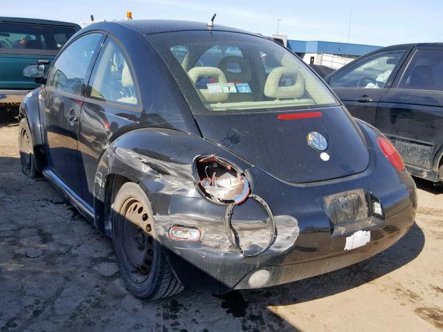 3VWCC21C9XM419381 - 1999 VOLKSWAGEN NEW BEETLE Qara foto 3