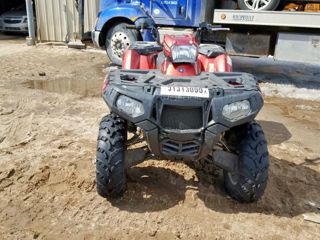 4XAZN8EA1DA060272 - 2013 POLARIS SPORTSMAN BURGUNDY photo 9