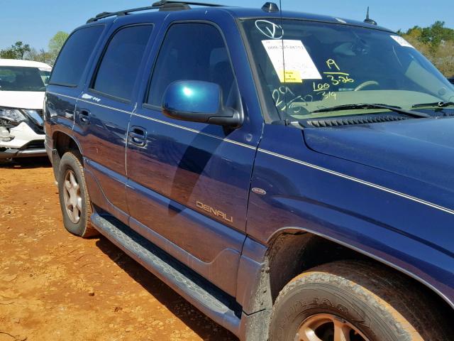 1GKEK63U45J195852 - 2005 GMC YUKON DENA BLUE photo 9