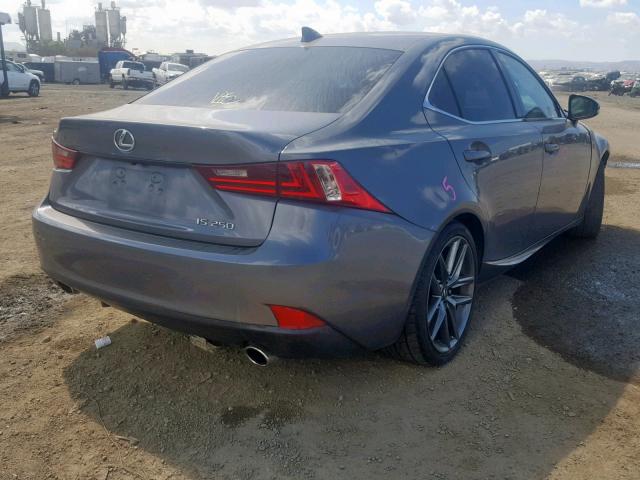 JTHBF1D29E5039039 - 2014 LEXUS IS 250 GRAY photo 4