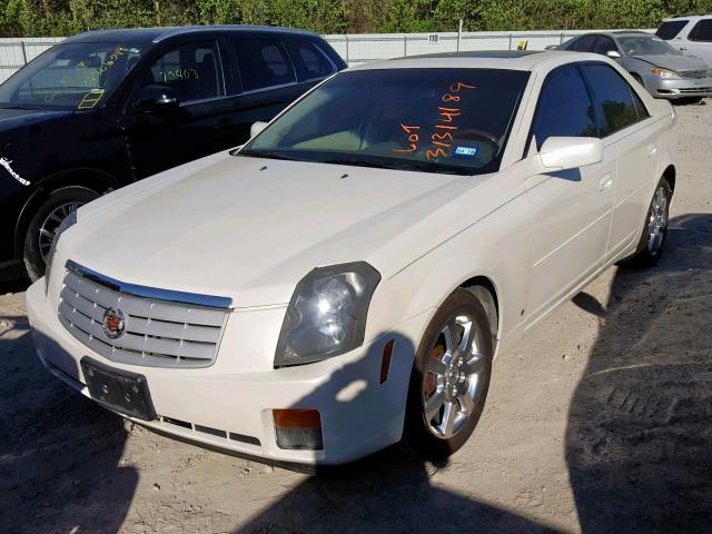 1G6DP577770182872 - 2007 CADILLAC CTS HI FEA WHITE photo 2