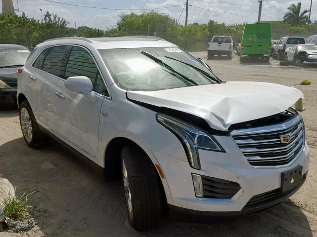 1GYKNDRS7KZ121686 - 2019 CADILLAC XT5 LUXURY WHITE photo 1