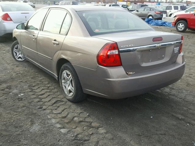 1G1ZS58F88F110061 - 2008 CHEVROLET MALIBU LS TAN photo 3