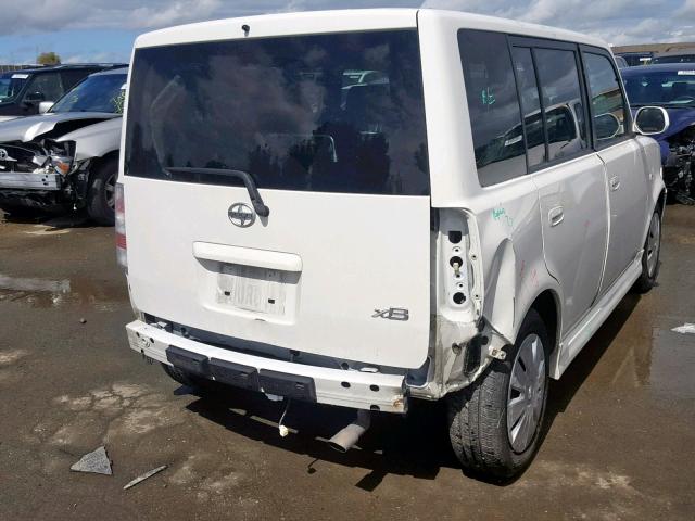 JTLKT324164093246 - 2006 TOYOTA SCION XB 白色 照片 4